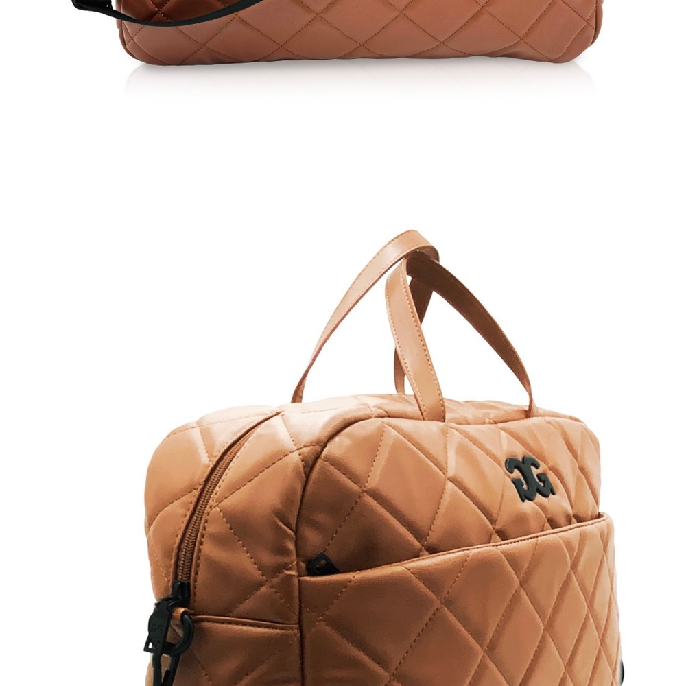 Large Quilted Weekender Tote $25.00 ea Color